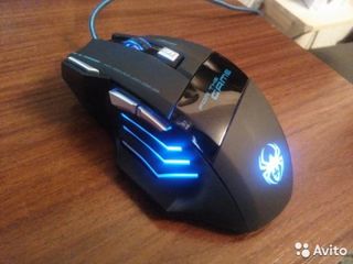 Игровая мышь gaming mouse x7 5500 точек/дюйм, 7 кнопок. foto 6