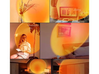 Лампа с имитацией солнечного света Yeelight Sunset Projection Lamp foto 7