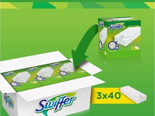 Швабра Swiffer +8 шт сухих + 3шт влажных салфеток foto 7