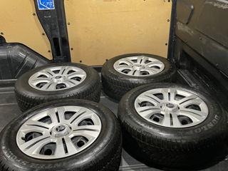 215/60 R16 Roti iarnă Dunlop anul 2021, Jante , 5/112, Skoda, Volkswagen, Audi, Seat foto 8