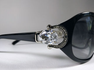 Женские солнечные очки с кристаллами foto 5