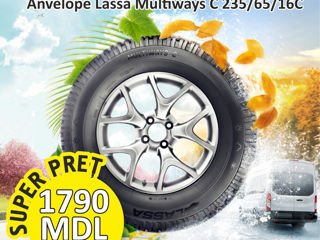 Promoție! Anvelopele Lassa Multiways C 235/65/16C la un preț super avantajos foto 2