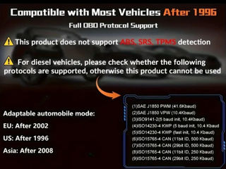 Dispozitiv de diagnosticare a greșelilor la mașină OBD II foto 3