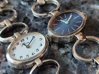 дизайнерские Серебряные Швейцарские часы Pallas. Provita  от Relo. и элитные Slava / механика