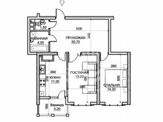 Apartament cu 2 camere, 78 m², Ciocana, Chișinău foto 3