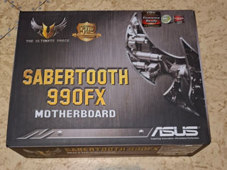 Материнка + процессор Asus Sabertooth 990FX + AMD FX-6200 foto 4