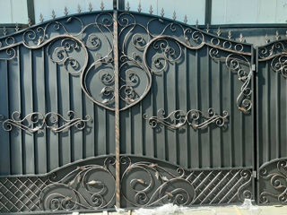 Garduri la comanda, temelie din beton, beton armat, Забор из профнастила, на заказ, Chisinau,Молдова foto 16