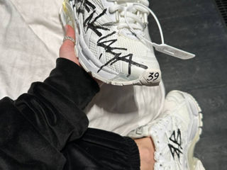 Balenciaga Runner White Graffiti foto 10