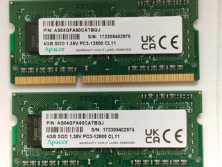 4GB DDR3 1600MHz Apacer Новая