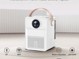 Cinema Proiector MagicCubic X8 Mini WiFi Bluetooth USB 3.5mm foto 2