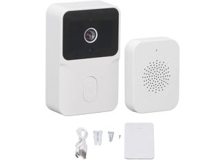 Tuya Smart Home Sonerie WiFi Wireless Camera Video Sonerie Interfon bidirecțional Detectare mișcare foto 4