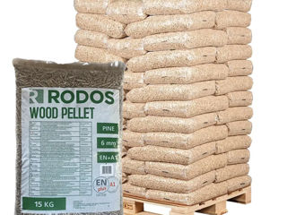 Peleți Rodos Wood Pellet, Pin ENplus A1 foto 3