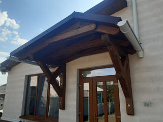 Terasa, foisoare,cozirec, copertine. balustrade, si alte elimente din lemn , la un pret placut ! . foto 8
