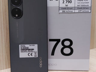 Oppo A78 8/128Gb 2790lei