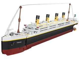 Set de construcție Forange Navă Titanic 2 în 1 2022 piese 69cm foto 2