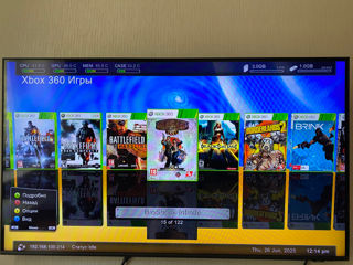 Xbox 360 S (прошивка Freeboot - 139 топовых игр). В отличном состоянии. foto 3