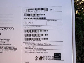 Mac Mini M2 8/256gb sigilat si fara restrictii! Livrare Gratuita Chisinau foto 2