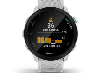 Smartwatch Garmin Forerunner 55, Alb, nou foto 5