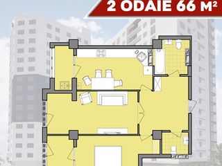 Apartament Rîșcani  2 odăi, ipoteca 7%  de la compania de construcție foto 6