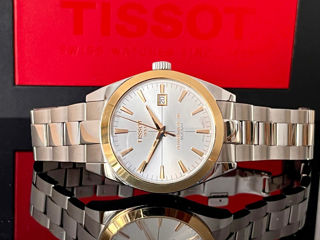 Мужские наручные часы Tissot Gentlemen Powermatic 585 золото сталь  2000€