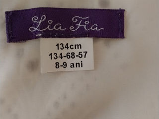 Нарядное платье на 128-134см. Фирма Lia Fia . foto 3