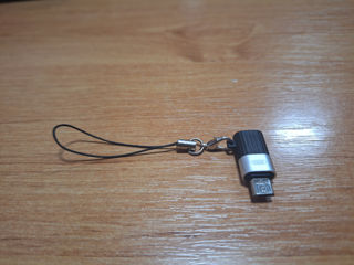 Переходник USB Type-C (F) - Micro-USB (M)