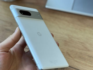 Google Pixel 7 128gb white , original ! Lucreaza perfect ! foto 2