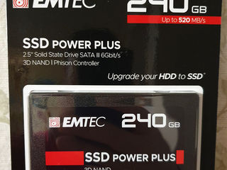Новый запечатанный SSD SATA на 240gb - 650 лей foto 1