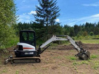 Bobcat excavator miniexcavator basculante foto 3