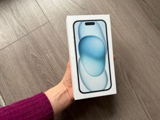 Продам новый iPhone 15,Blue, 256 GB