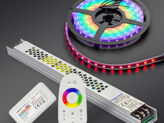 Светодиодная лента, блок питания, panlight, контроллер для RGB ленты wi-fi, COB лента foto 2