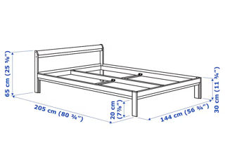 Pat Ikea spațios și practic foto 5