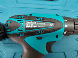 Шуруповёрт Makita 12V DF330DWE с насадками и аккумуляторами foto 2