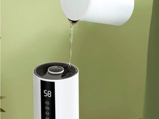 Umidificator de 9L cu termohigrometru Увлажнитель объемом 9 л с термогигрометром и ультразвуком foto 9