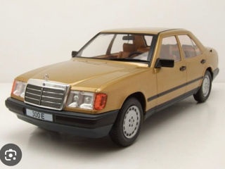 Mercedes Benz W124, BMW E36 și E30 cabriolet la scara 1:18 foto 2