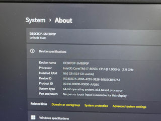 Dell Latitude 5590, i7, 16gb Ram, 500gb SSD foto 3