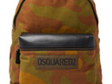 Dsquared Camo Badge Backpack