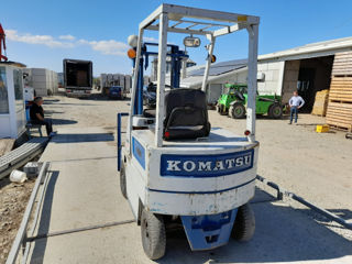 Stivuitor electric Komatsu FB10-4 – cu incarcator foto 4