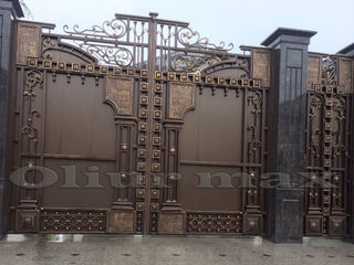 Ворота, заборы, перила, решётки, козырьки, металлические двери  и другие изделия из металла!!! foto 1