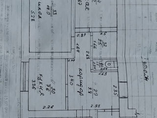 3-х комнатная квартира, 60 м², Борисовка, Бендеры