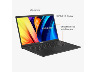 ASUS Vivobook 15.6" Laptop, Intel Core i3-1215U, 8GB Memory, 256GB SSD