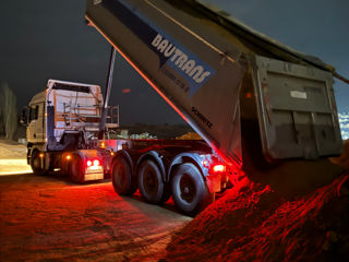 Basculante servicii transport ( pietriș,nisip,carbune, keramzit și altele) foto 2