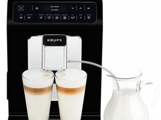 Espressor automat krups evidence ea890810,1450w, 15 bari, rezervor apa 2.5l,rasnita 3 nivele, promo! foto 0