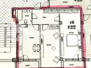 Apartament cu 2 camere, 67 m², Centru, Chișinău foto 12