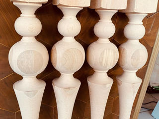 Strunjim picioare, balustrade și elemente din lemn – pentru producători de mobilă foto 2