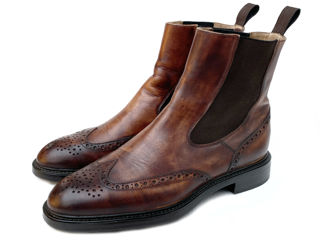 Campanile Sport Wingtip Chelsea. Размер 42. В идеальном состоянии. Made In Italy. foto 3