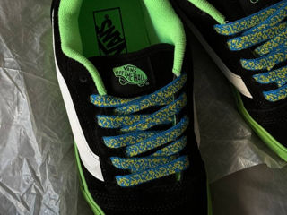 Vans KNU Skool Black/Green Unisex foto 4