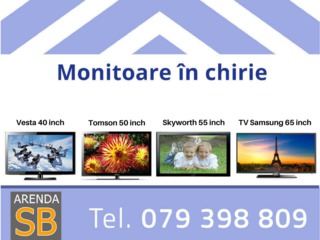 Arenda televizor Thomson 50 inch, Samsung 50 inch și Skyworth 55 inch pentru expoziții foto 4