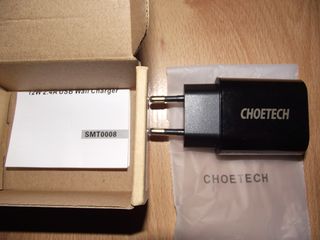 Choetech/Meiyi Fast Charghing 5V 2.4A(Max) - Incarcator rapid - Быстрая зарядка (12w)[Negru,Alb] foto 6