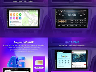 Новая Универсальная Автомобильная  стереосистема Android 11 с 10-дюймовым сенсорным экраном ! foto 3